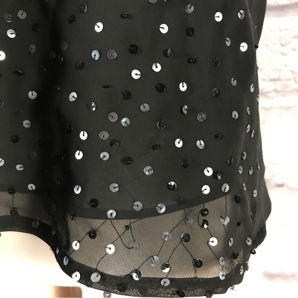 Starry Night Sparkly Sequin Camisole NWOT - Picture 8 of 9